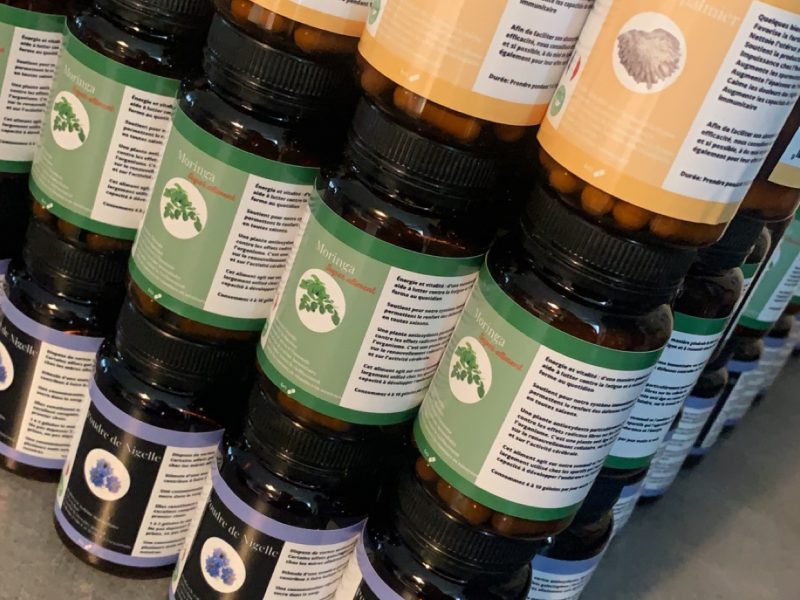 Produits naturels alimentaires et cosmetiques